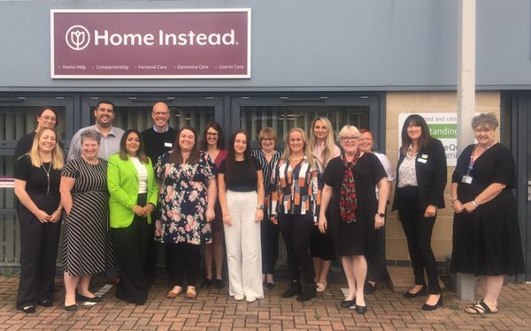 The Home Instead office team