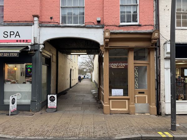 The former Can Can store on Upper Brook Street