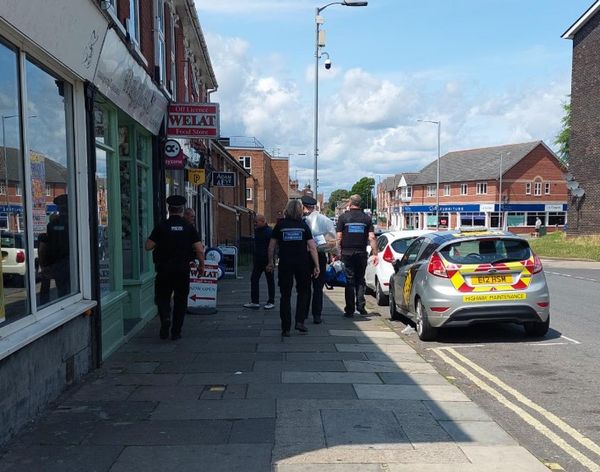 Police seizing illegal vapes in Ipswich