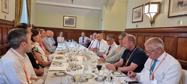 Suffolk business leaders with Andrew Griffith in Westminster