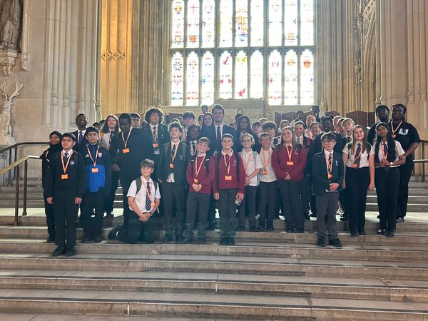 Forty students from four Ipswich secondary schools experienced Westminster behind the scenes