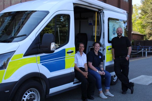 Suffolk Police welfare van