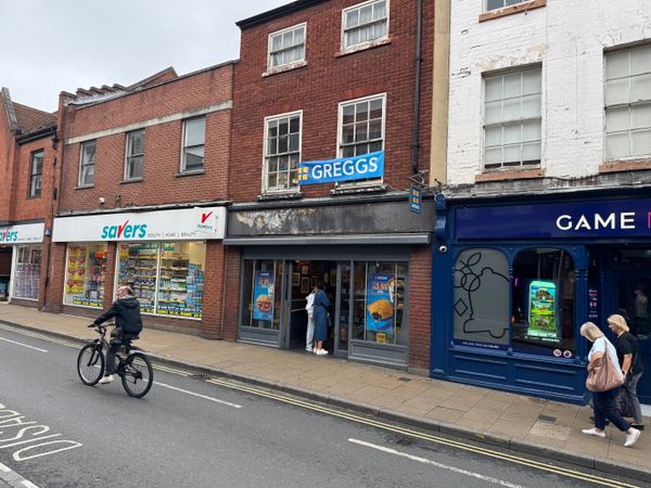 Greggs on Upper Brook Street in Ipswich