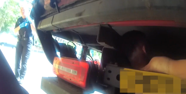 Rigers Myqelefi hid in the chassis of a Royal Mail van to try and avoid capture