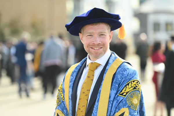 man in ceremonial robes