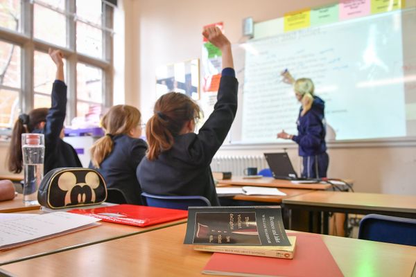 Pupils in a classroom