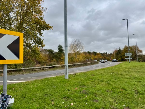 Seven Hills Interchange in Ipswich