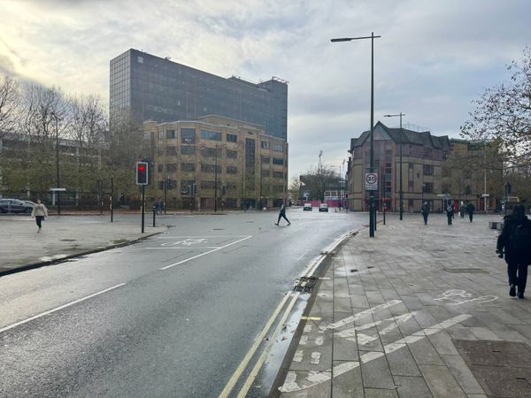 Princes Street meets Civic Drive in Ipswich