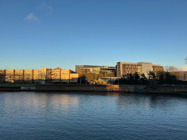 A view of the council buildings from the River Orwell in Ipswich