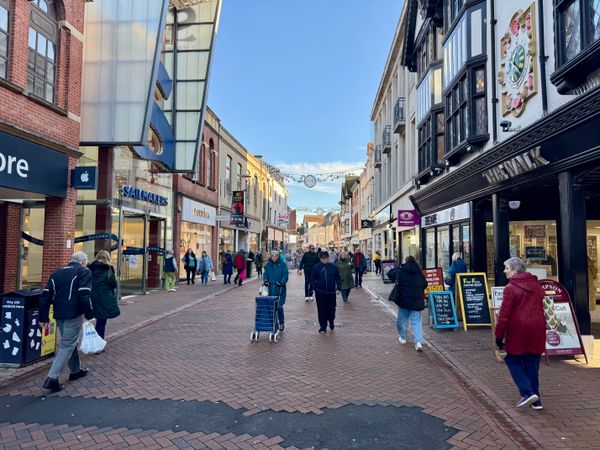 Tavern Street in Ipswich