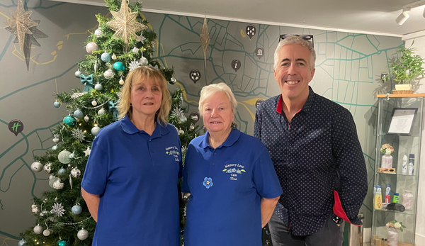 Julie Young, Tina Vickers and Kevin Craig