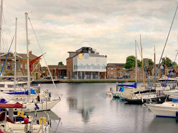 A view of CLAY 1A from across the dock