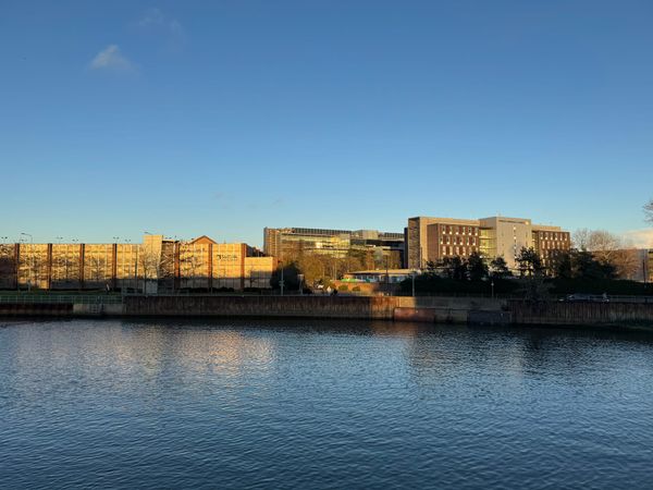 A view of the council buildings from the River Orwell in Ipswich