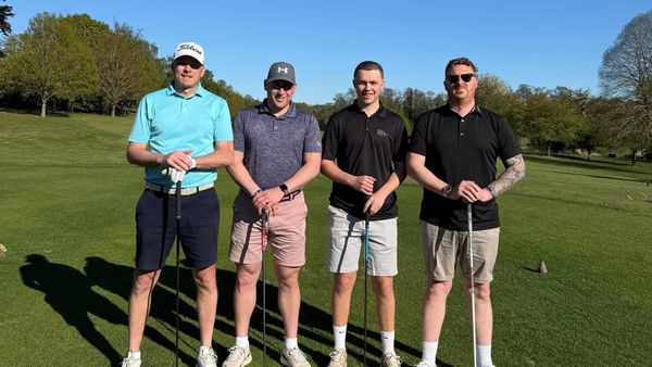 Matthew Ramplin, Daniel Sheldrake, Harley Ramplin and Rob Bishop