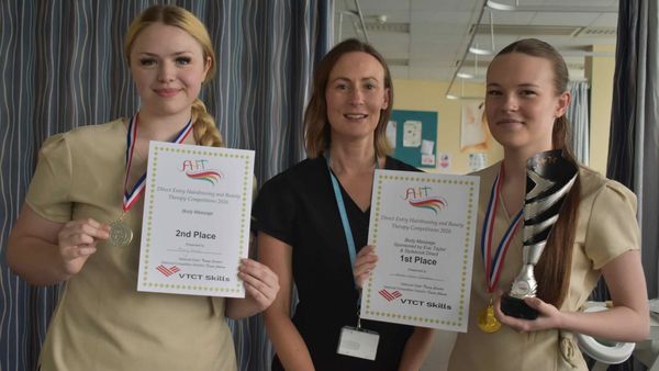 College students win top two in national massage competition