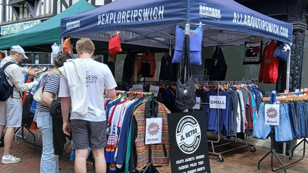 Town centre street market returns bigger this Sunday