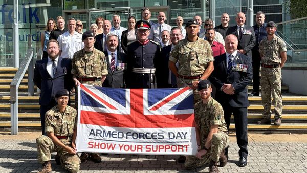 Suffolk starts Armed Forces Week with county council pledge