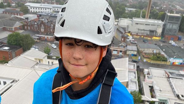 Fundraisers aged 12 to 82 brave the drop for Ipswich Hospital