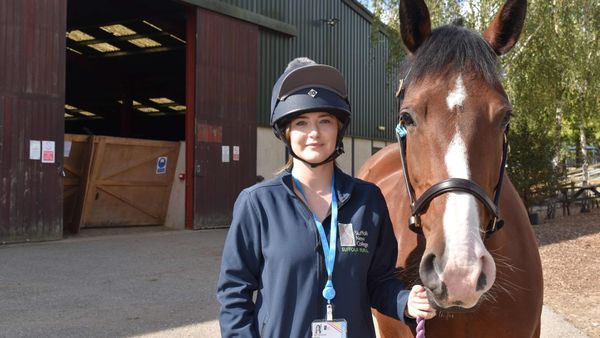 Royal letter marks 20 years for Suffolk equine centre