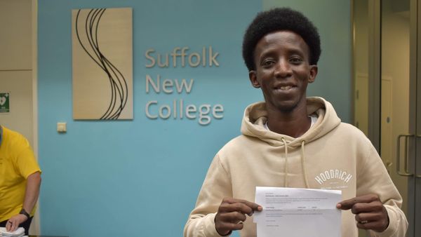 Sudan refugee passes GCSEs and dreams of the World Cup