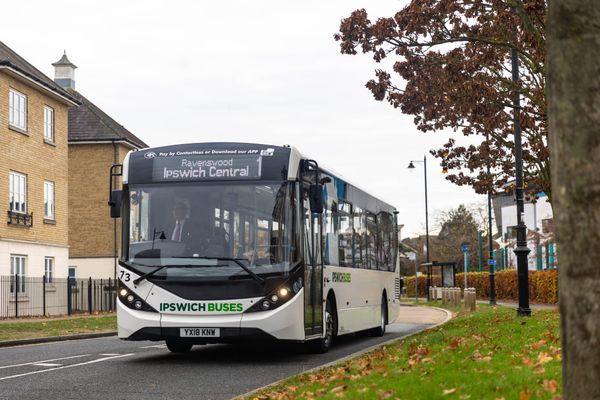 Bus driver hospitalised after being punched twice in road rage row