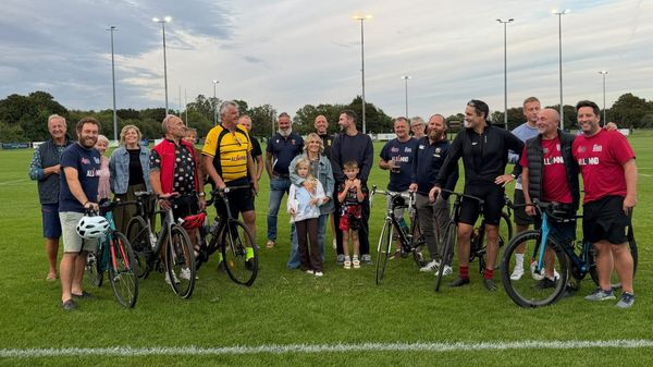 Ipswich cyclists to ride 400 miles for local dad's MND battle