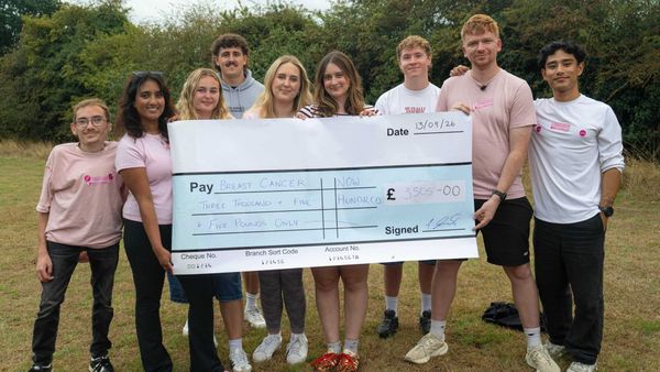 Suffolk woman raises £4k for Breast Cancer Now just months after her diagnosis