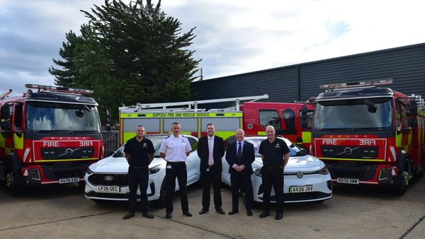First look at Suffolk's £3.6m fleet of new fire engines
