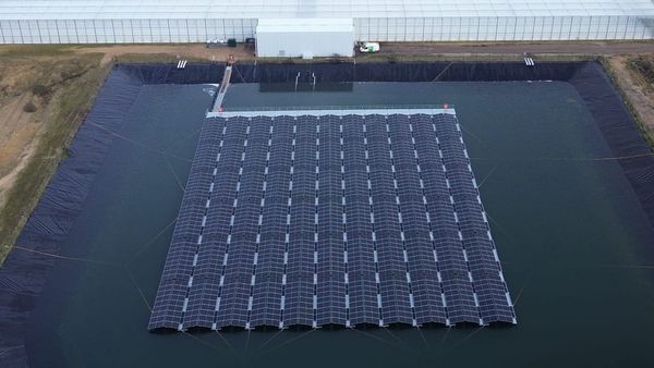 Great Blakenham reservoir solar scheme wins national recognition
