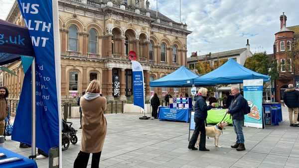 Free NHS health checks on offer at Ipswich Cornhill today