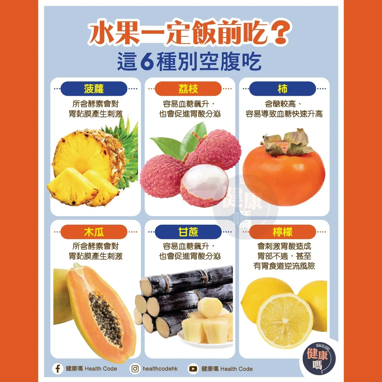 水果一定要飯前吃？這 6 種別空腹吃