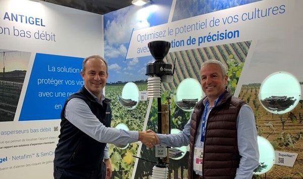 Sencrop et Netafim s'associent pour faciliter la vie des viticulteurs et agriculteurs et réduire les risques de leurs cultures.