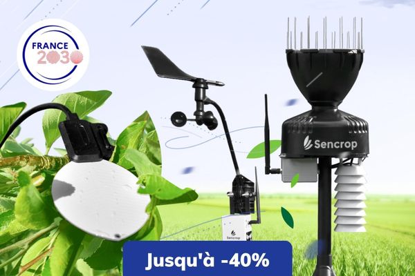 Sencrop retenu dans la liste limitée des 23 matériels  éligibles au dispositif France AgriMer 2030 de 400 M€