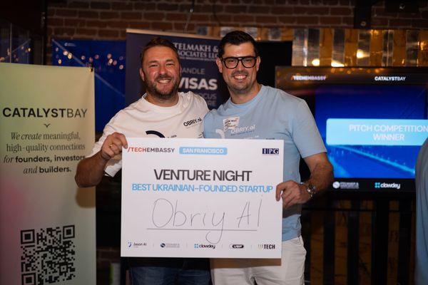 OBRIY.ai Wins Best Ukrainian-Founded Startup in San Francisco