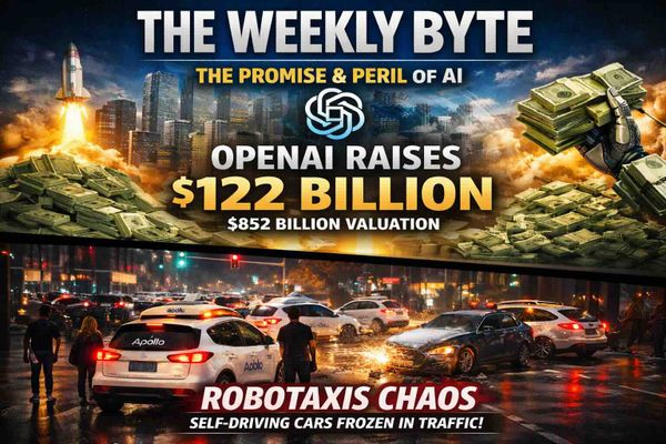 OpenAI's Record Raise and the Week Autonomous Cars Stood Still