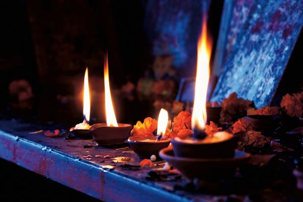 upon the altar