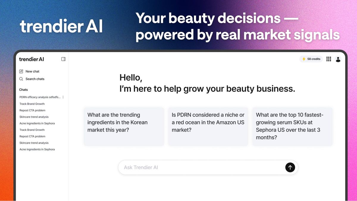 [코스인코리아닷컴] 트렌디어AI, ‘트렌드 검증 AI’ 공개... “한 달 걸리던 시장 검증, 하루로 압축”