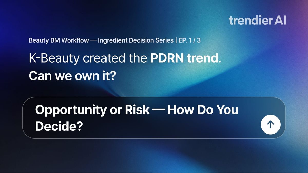 Should You Launch a PDRN Product in 2026? We Ran the Cross-Market Data — Here's the Verdict