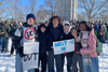 Brooklyn Tech Students Walk Out of School to 'Melt ICE'