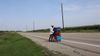 He's Walking from the Bronx to San Francisco, and He's Almost There