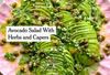 An altered photo of the NYT's avocado salad.