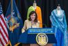 Governor Kathy Hochul announces 4.5 Million from NY Forward Program to the Garment District of New York City (Darren McGee/Of