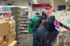 The line inside a CVS pharmacy.