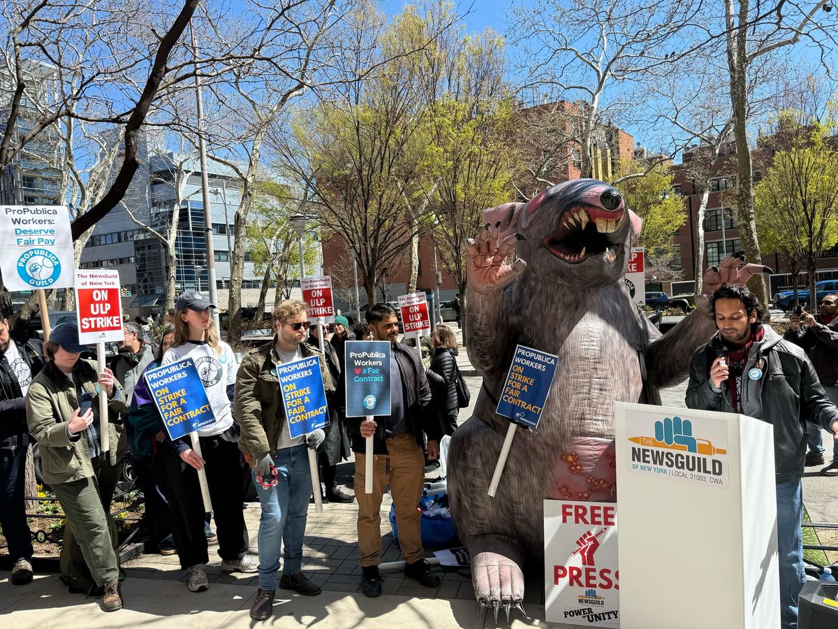 ProPublica's One-Day Strike Against AI