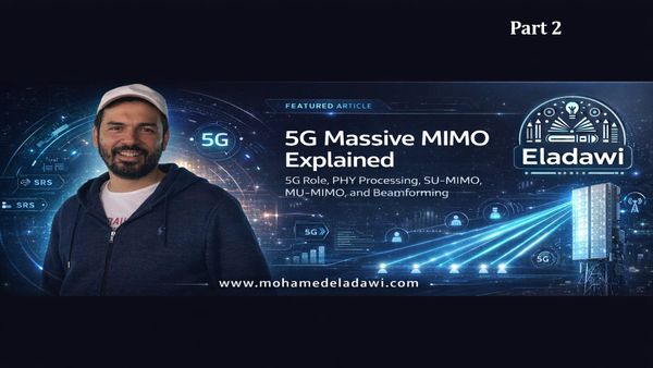 5G Massive MIMO Explained: Key 5G Enabler, Physical Layer Processing, SU-MIMO, MU-MIMO, and Beamforming (Article)