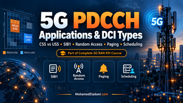 5G PDCCH Optimization Approach: Understand DCI Applications, CSS vs USS and What Is Consuming PDCCH Resources
