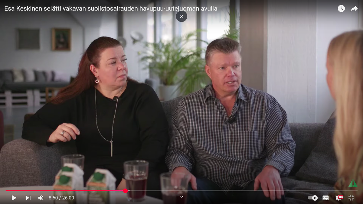Esa Keskinen selätti vakavan suolistosairauden havupuu-uutejuoman avulla – koskettava tarina luonnonvoimasta