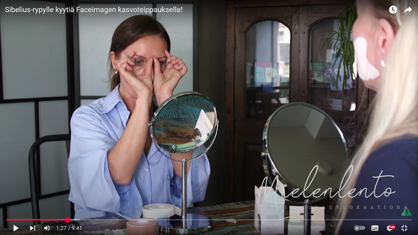 Sibelius-rypylle kyytiä Faceimagen kasvoteippauksella – luonnollinen vaihtoehto botoxille