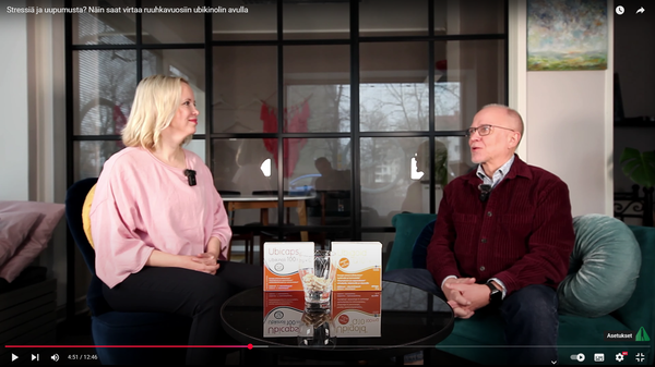 Stressiä ja uupumusta? Näin saat virtaa ruuhkavuosiin ubikinolin avulla