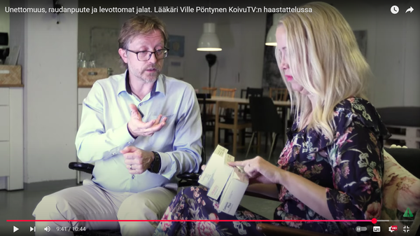 Unettomuus, raudanpuute ja levottomat jalat – Lääkäri Ville Pöntysen vinkit parempaan uneen